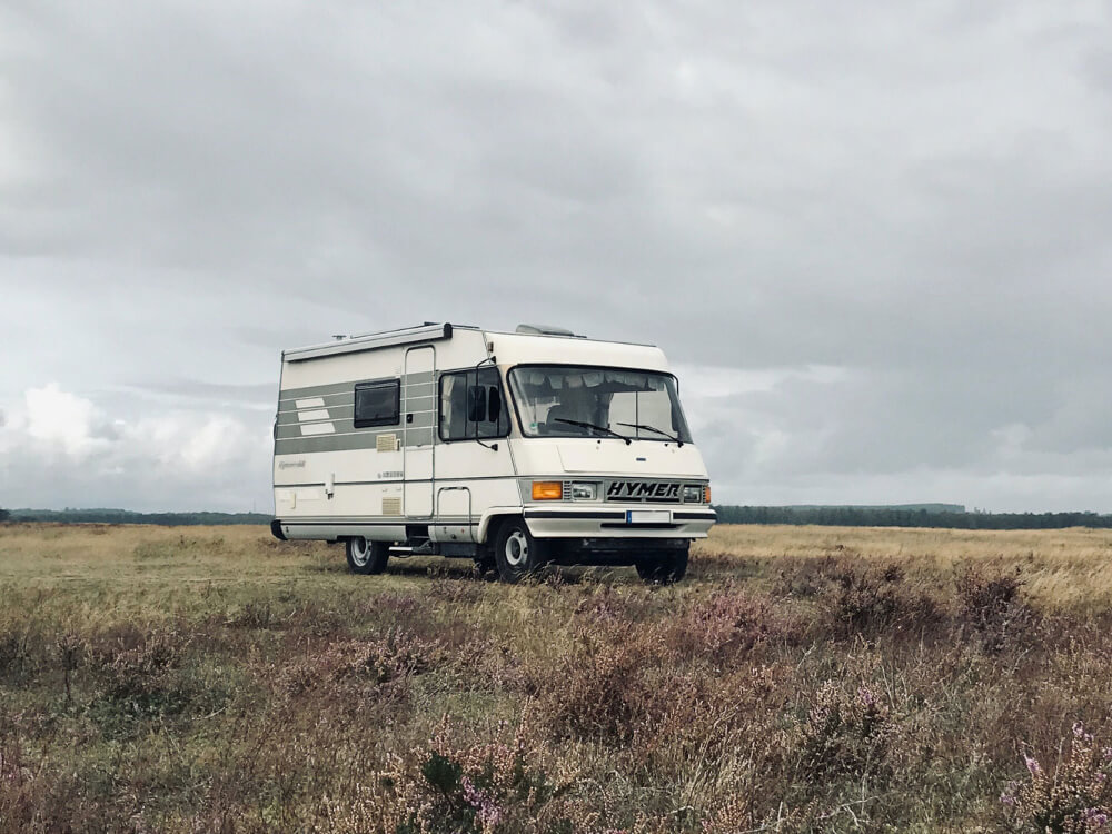 Freistehen in Schweden auf einer weitläufigen Wiese